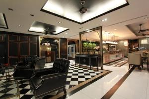 Istumisnurk majutusasutuses KTK Pattaya Hotel & Residence