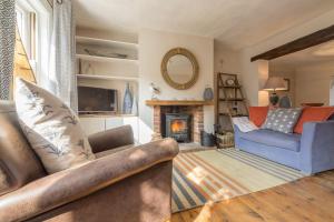 Istumisnurk majutusasutuses Burnham Cottage