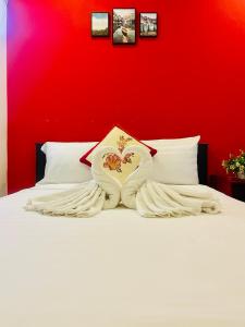 KEVIN HOTEL客房内的一张或多张床位