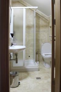 Kúpeľňa v ubytovaní Hotel Moja Čarda