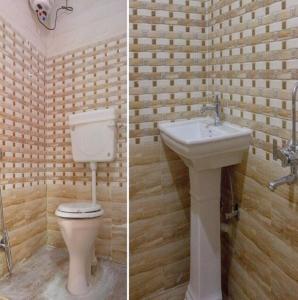 Kúpeľňa v ubytovaní OYO Astar Hotel Inn Near Birla Mandir