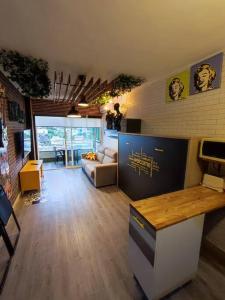 Posezení v ubytování Saltillo Alto Boutique Studio