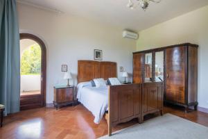 Postel nebo postele na pokoji v ubytování Villa Albertina