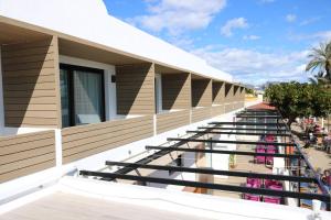 A balcony or terrace at Hotel Costa Azahar