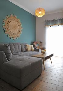 Posezení v ubytování Sitia Cozy Apartment