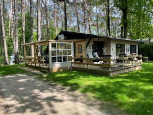 Zahrada ubytování Chalet Sint-Hubertus Deluxe