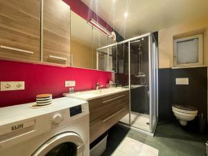 Koupelna v ubytování Apartment Waldnah