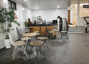 พื้นที่นั่งเล่นของ Homestay-coffee Ngọc Linh