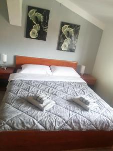 Postel nebo postele na pokoji v ubytování Guest House Neno