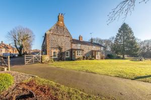 Bygningen som feriehuset ligger i