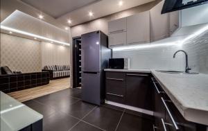 Η κουζίνα ή μικρή κουζίνα στο Comfortable Apartments