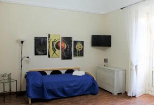 TV a/nebo společenská místnost v ubytování Casa Onorato fratelli Liggieri