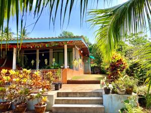 Zahrada ubytování Koh Mak Homestay