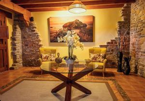 Zona de estar de Hotel-Apartamento Rural Atxurra