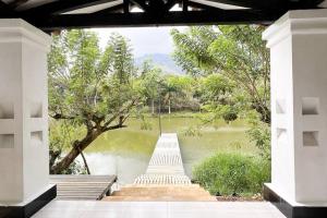 Zahrada ubytování Casa del Lago