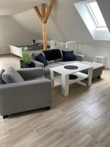 Posezení v ubytování Apartmány Turkovna