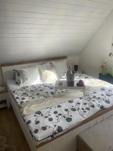 Postel nebo postele na pokoji v ubytování Apartmány Turkovna
