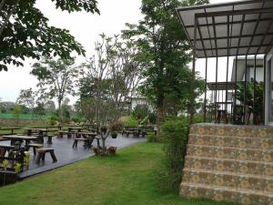 Zahrada ubytování Baan Suan Thanwalai Khon Kaen