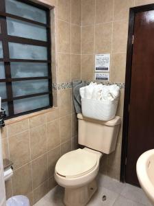 Koupelna v ubytování Suites Incoreli, Departamento 4