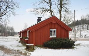 2 Bedroom Cozy Home In Reftele v zimě