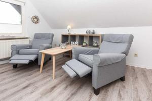 Posezení v ubytování Haus Flinthoern