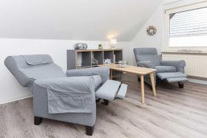 Posezení v ubytování Haus Flinthoern