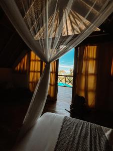 Letto o letti in una camera di Two Smiling Buddhas