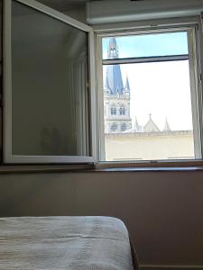 Łóżko lub łóżka w pokoju w obiekcie Gite BA 3