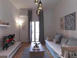 Posedenie v ubytovaní Beautiful Athenian apartment next to the center