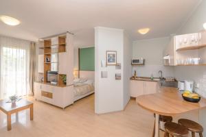 Kuchyňa alebo kuchynka v ubytovaní Premium Apartments