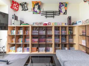 Η βιβλιοθήκη hostel