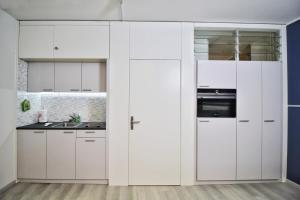 Kuchyň nebo kuchyňský kout v ubytování Ferien am Luganer See mit Seesicht