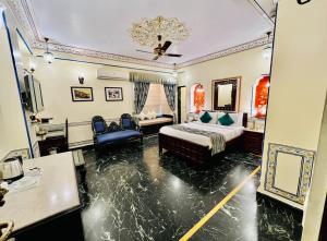 Area soggiorno di Umaid Mahal - A Heritage Style Boutique Hotel