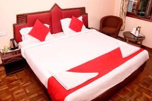 Postel nebo postele na pokoji v ubytování Hotel SV International