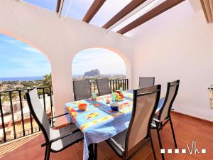 Balkón alebo terasa v ubytovaní VH Costa Blanca - APARTAMENTO MALVARROSA