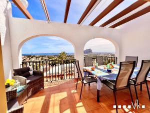 Balkón alebo terasa v ubytovaní VH Costa Blanca - APARTAMENTO MALVARROSA