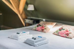 Voodi või voodid majutusasutuse Hoeve De Zuidhoek toas