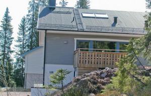 a house with a deck on the side of it at 5 Bedroom Gorgeous Home In Slen in Lindvallen