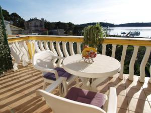 Balkón nebo terasa v ubytování Guesthouse Mira