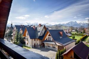 산 경관 또는 홈스테이에서 바라본 산 전망