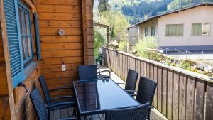 A balcony or terrace at Ferienhaus Schwarzwaldstern, Todtnau, 3 Schlafzimmer