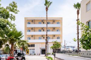 Budova, kde se aparthotel nachází