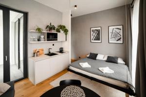 Kuchyňa alebo kuchynka v ubytovaní Piano apartments - LICITY