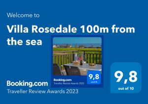 a website for a villa reselled from the sea at Villa Rosedale by Ezoria Villas in Ayia Napa