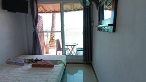 Postel nebo postele na pokoji v ubytování Seaside home