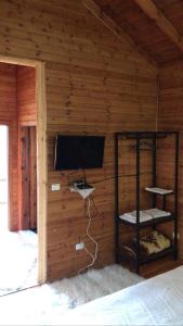 TV a/nebo společenská místnost v ubytování Gioia Resort
