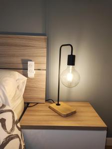 Posteľ alebo postele v izbe v ubytovaní LG DownTown Sabadell Apartment