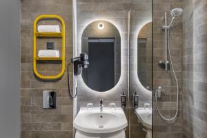 Kúpeľňa v ubytovaní Ibis Budapest Citysouth