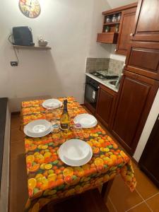 Dapur atau dapur kecil di Casa al Vico