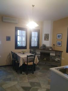 Posezení v ubytování Dimosthenis Karastamatis Rooms